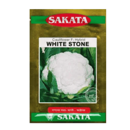 F1 Hybrid Cauliflower Seeds White Stone