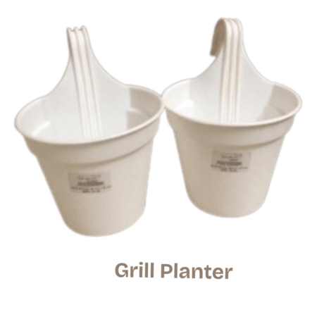 Flower Tob- Grill Planter