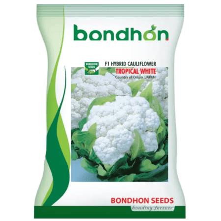 Bondhon Cauliflower Seeds- Tropical white