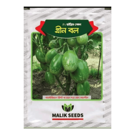 F1 Hybrid Brinjal Seeds Green Bal